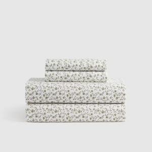 Organic Crisp Percale Sheet Set - King