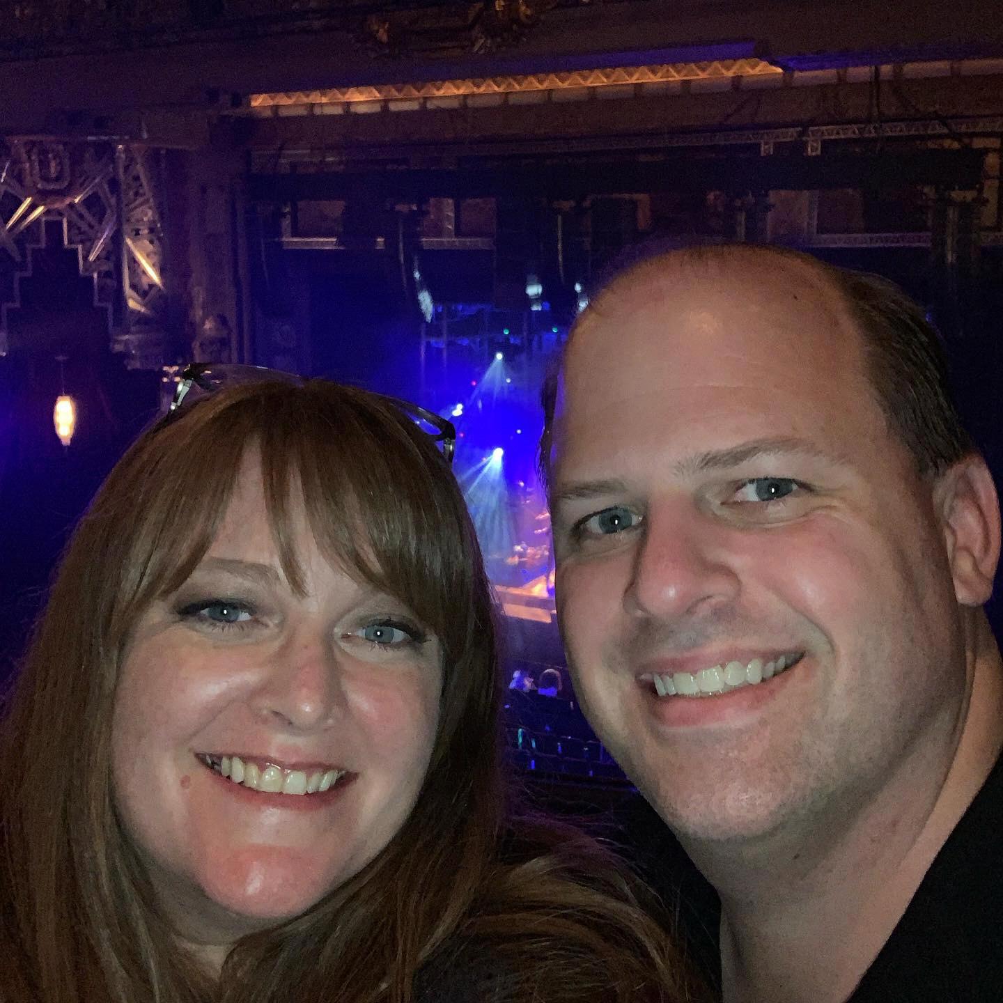 Blue man group concert at the Pantages