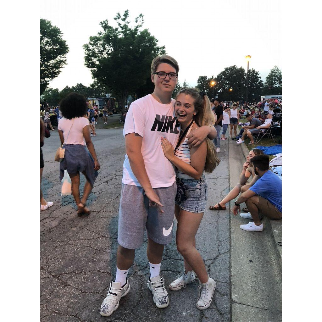 Our first date