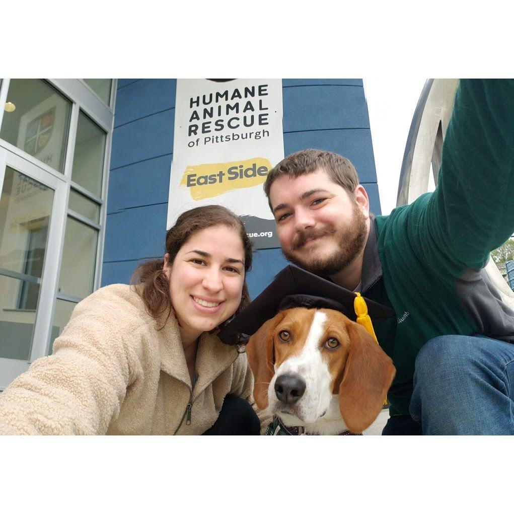 Cooper Graduates Obedience Class 2021