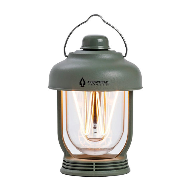 Arrowhead 280-Lumen 6-In. 4-Lighting-Modes Rechargeable LED Camping Lantern