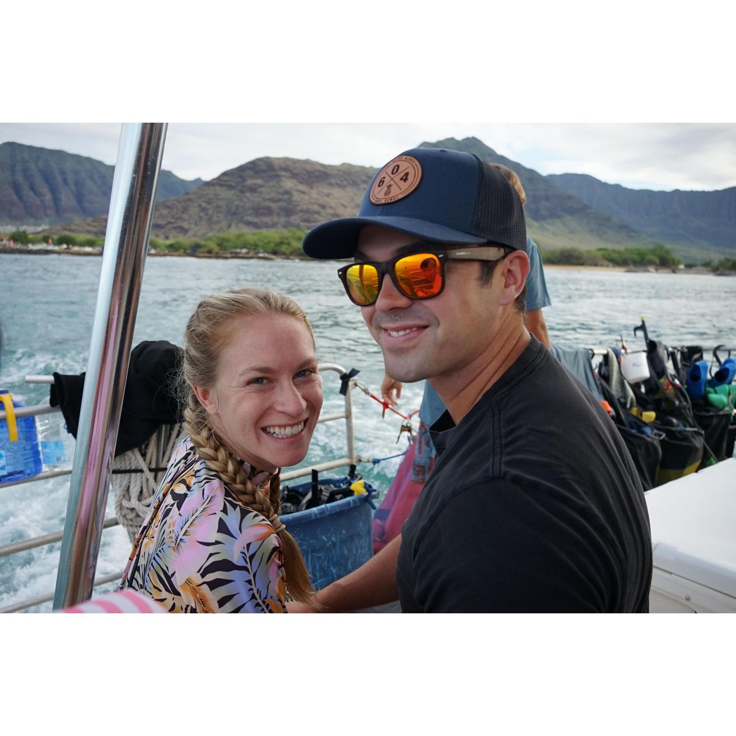 Their relationship took them all over from Hawaii