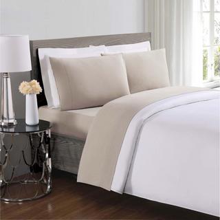 Luxe Cotton & Linen 4-Piece Sheet Set