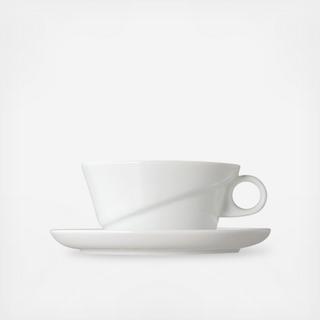 Ridge Cup & Saucer