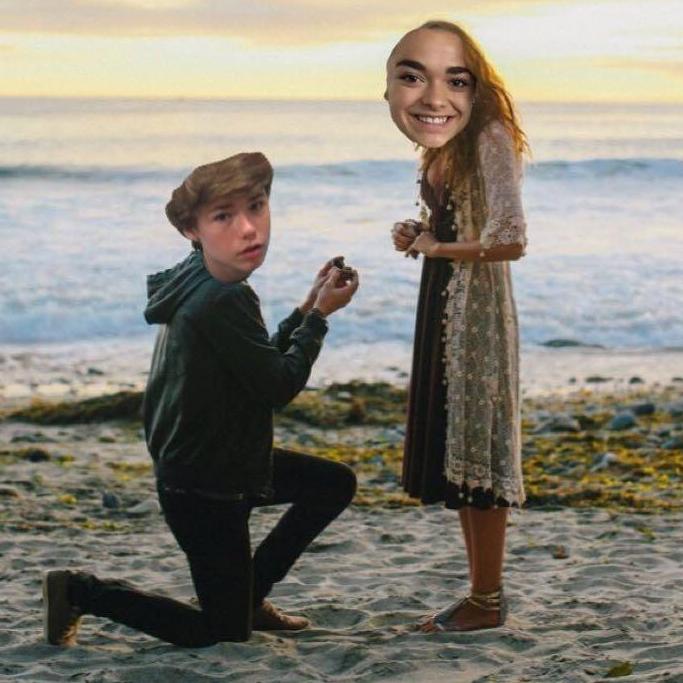 The sand between my crinkly toes was satisfying as I asked her to be my FOREVER!