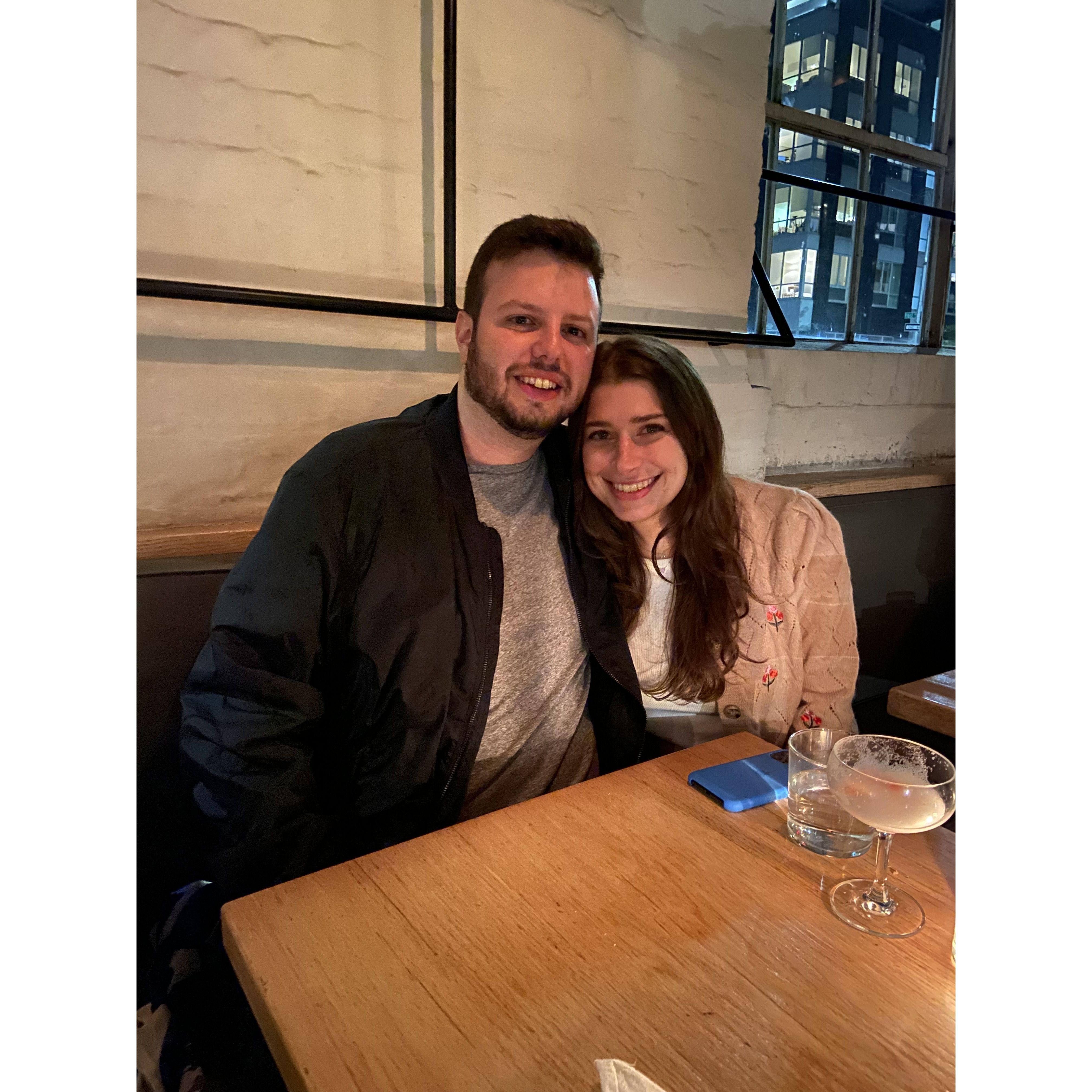 first anniversary at Lilia