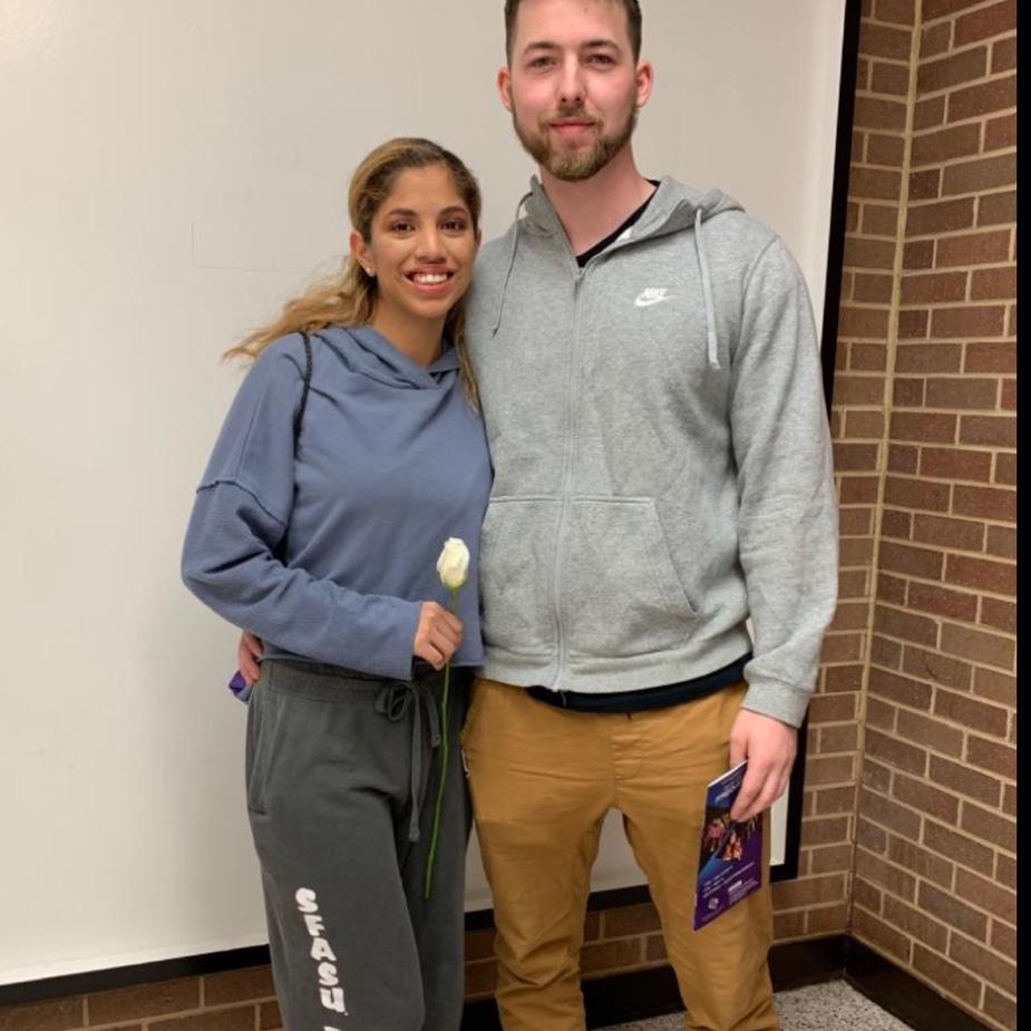 Our first picture together! 
11/15/2019