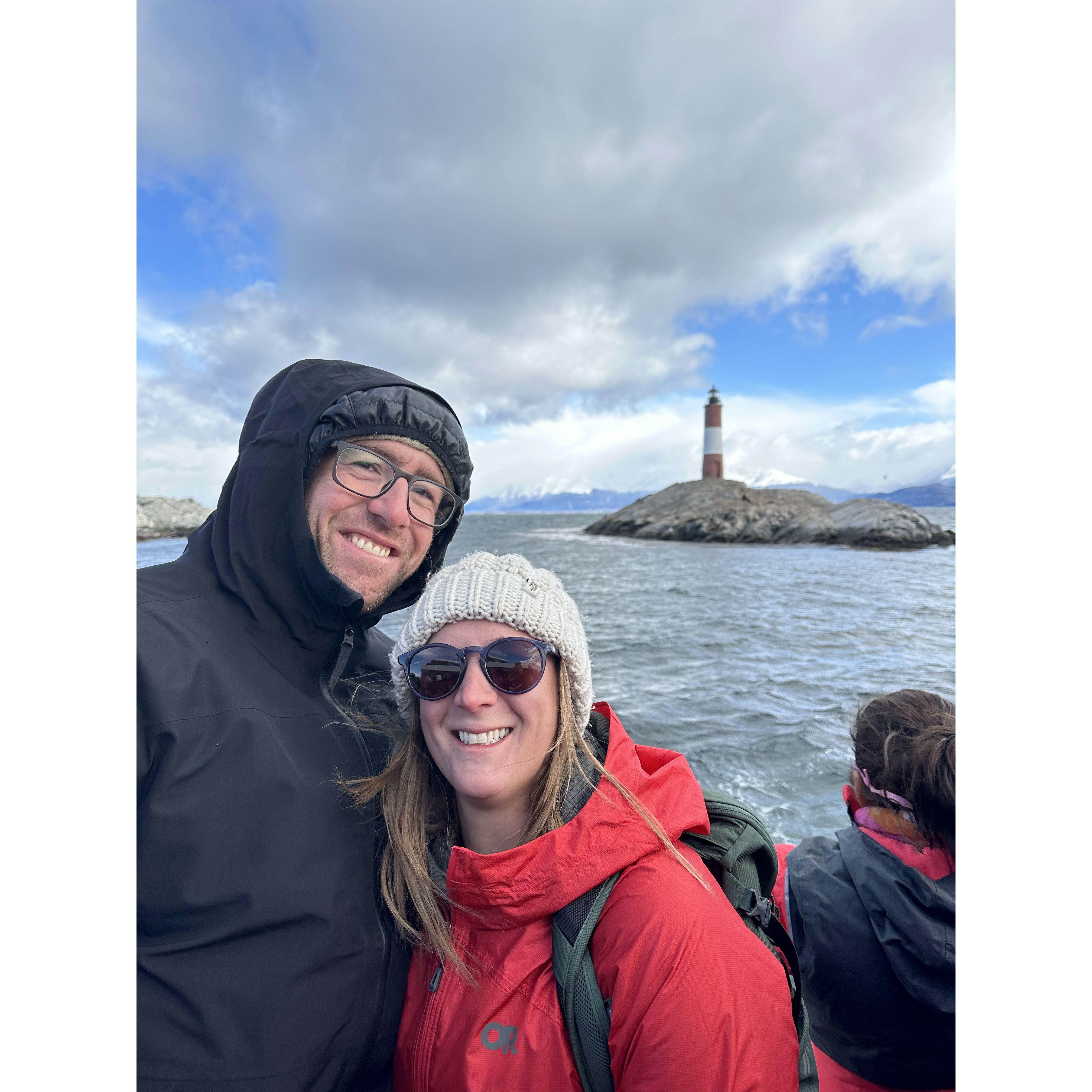 The lighthouse at the end of the world!