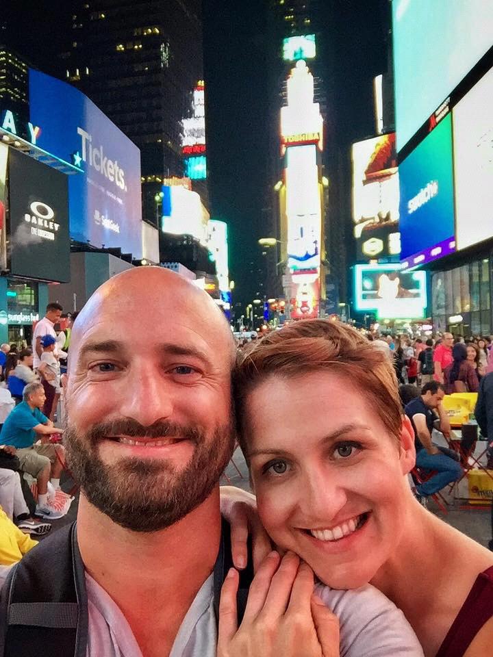We were able to make a quick stop in NYC while on tour.