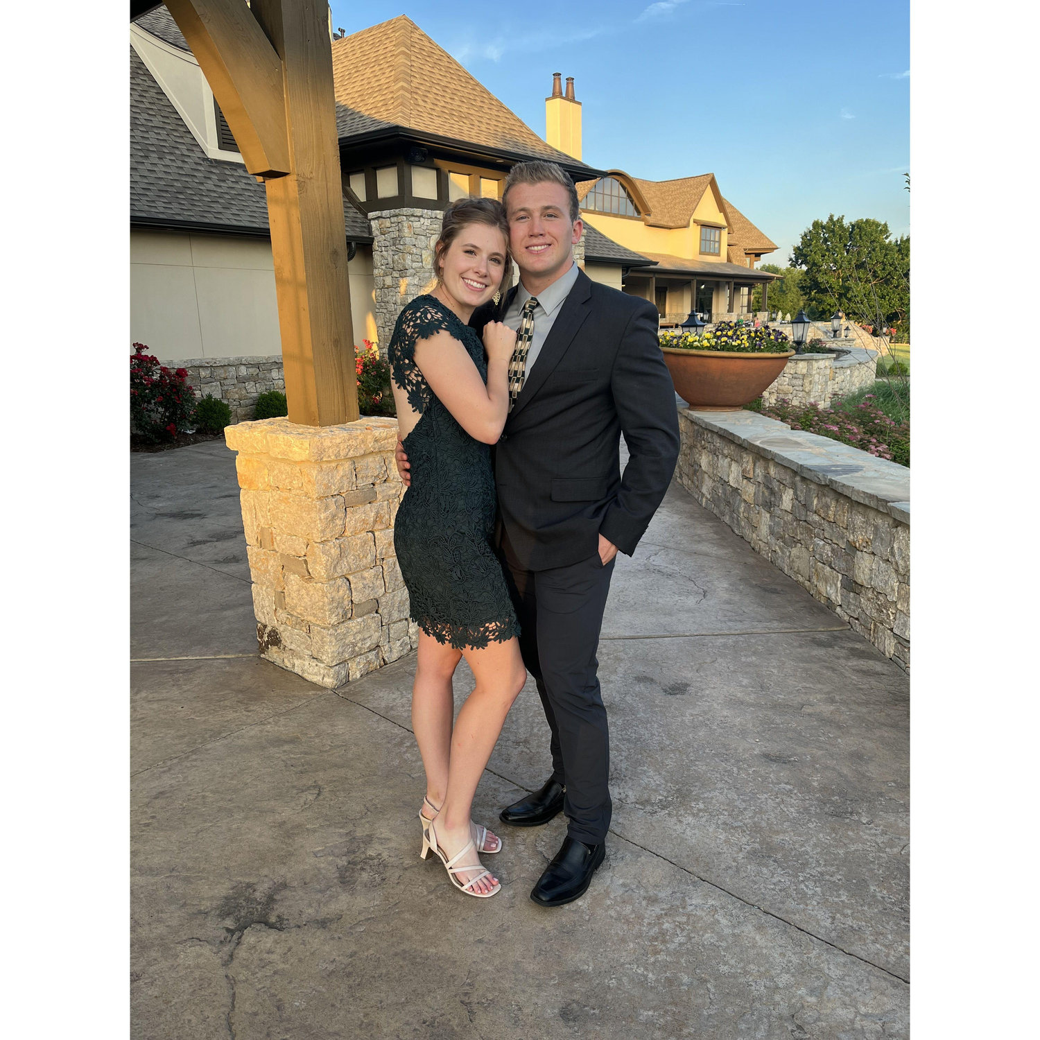 Celebrating Trevor and Katy's wedding!