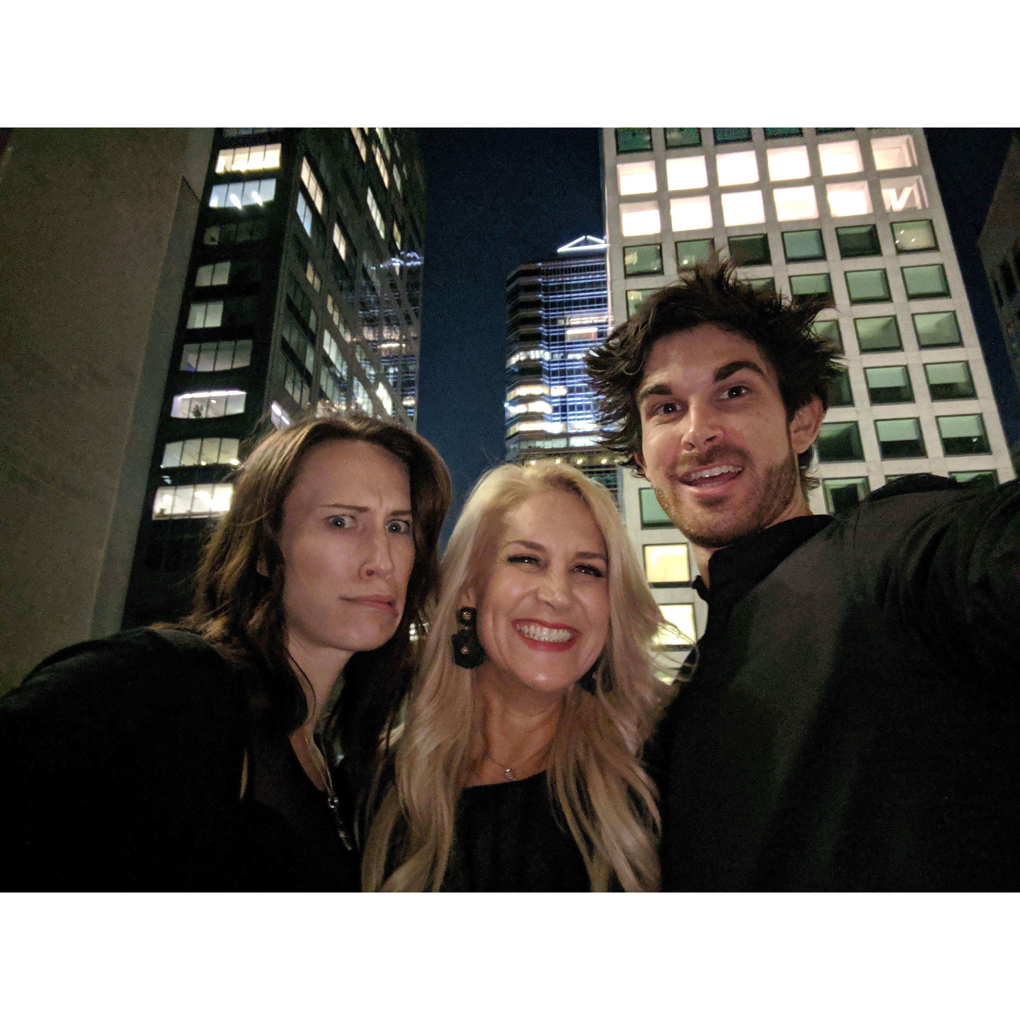 New York Fashion Week Facet Cosmetics Launch with Mom
