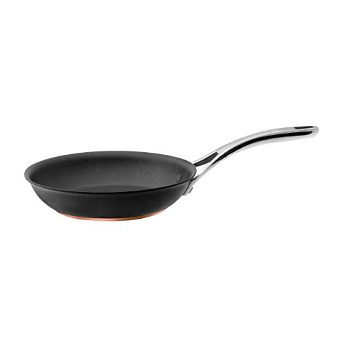 Anolon Nouvelle Copper Nonstick Fry Pan/Hard Anodized Skillet, 8.5 Inch, Dark Gray