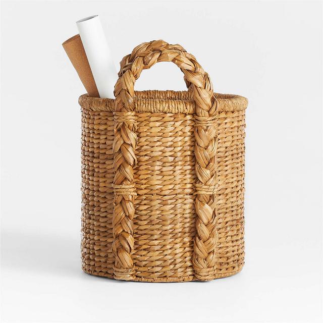 Montecito Medium Round Chunky Woven Basket by Jake Arnold