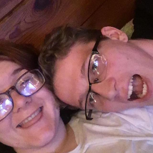 September 2017 our first ever picture taken together 😋