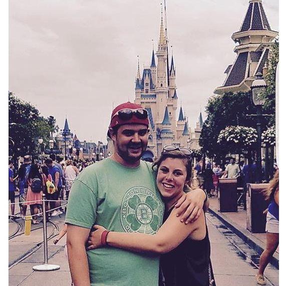 Kims first time seeing the castle