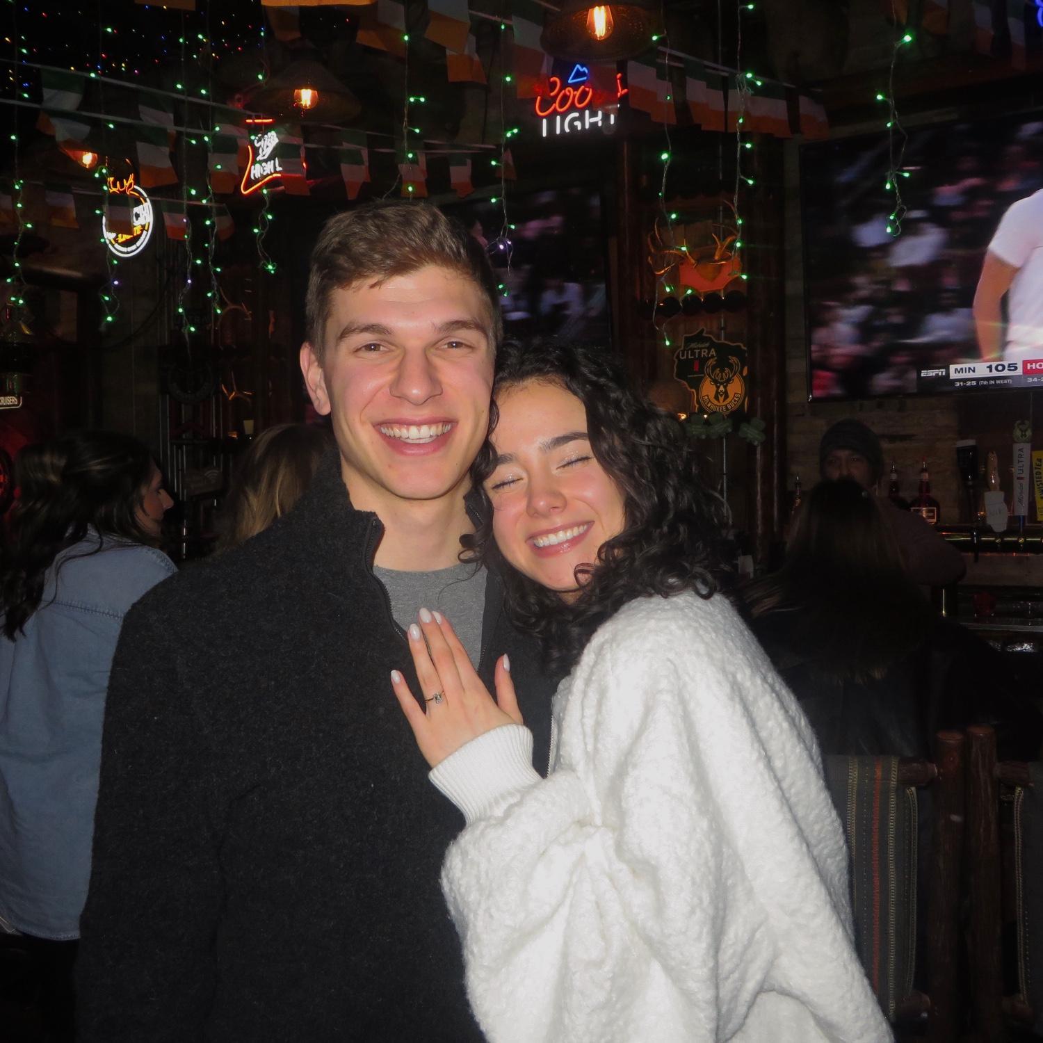 Ended the night with our fav people at our fav bar