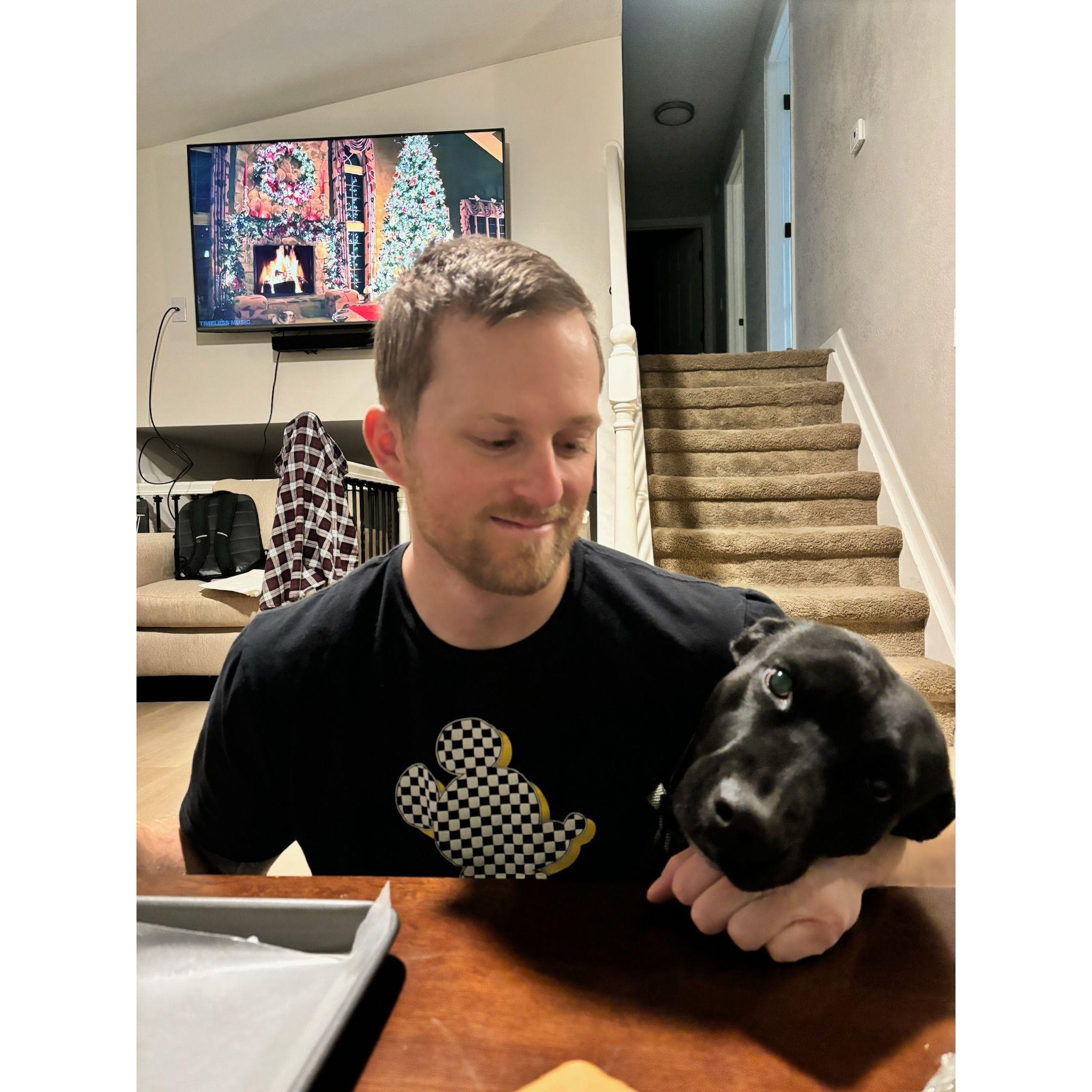 Ryan showing Ipa some love.