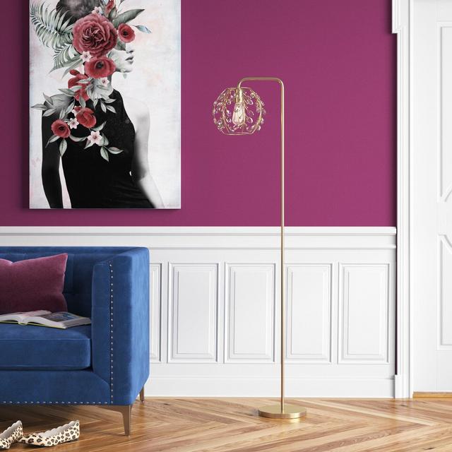 Edita 62" Arched Floor Lamp