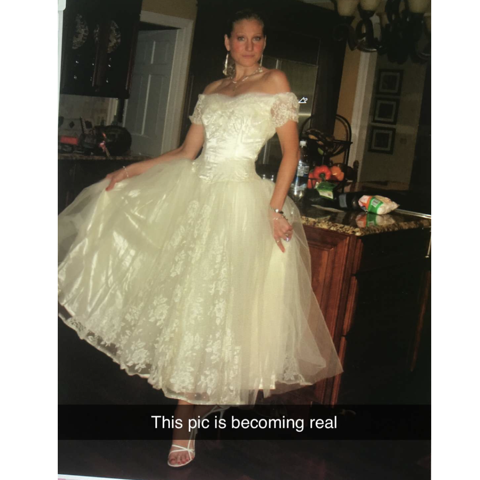 My moms wedding dress!