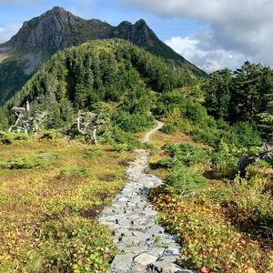 Hiking in Sitka, Alaska