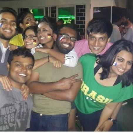 Even though we support different teams, football has always been a big part of our friendship.