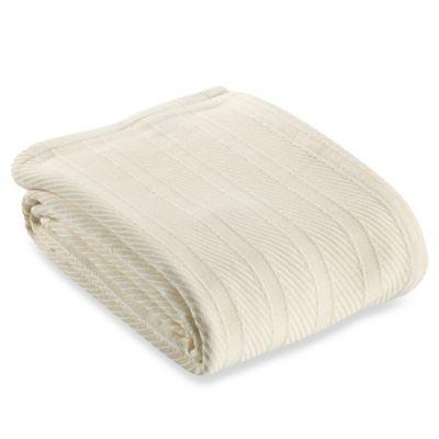 Wamsutta® Classic HomeGrown™ Cotton King Blanket in Ivory