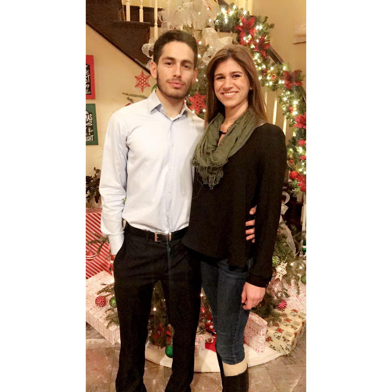 Our first Christmas together 2016