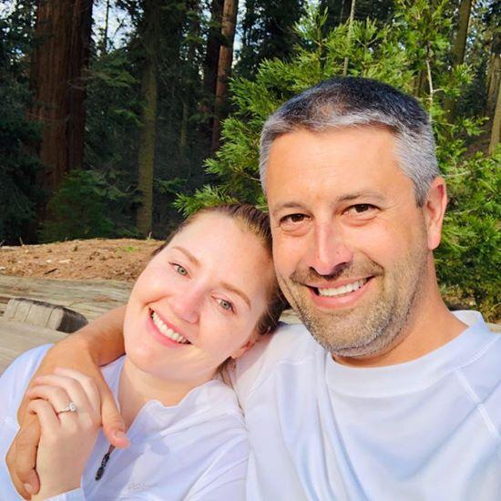 The day we got in engaged we went up to Holly's favorite place, Sequoia National Park.