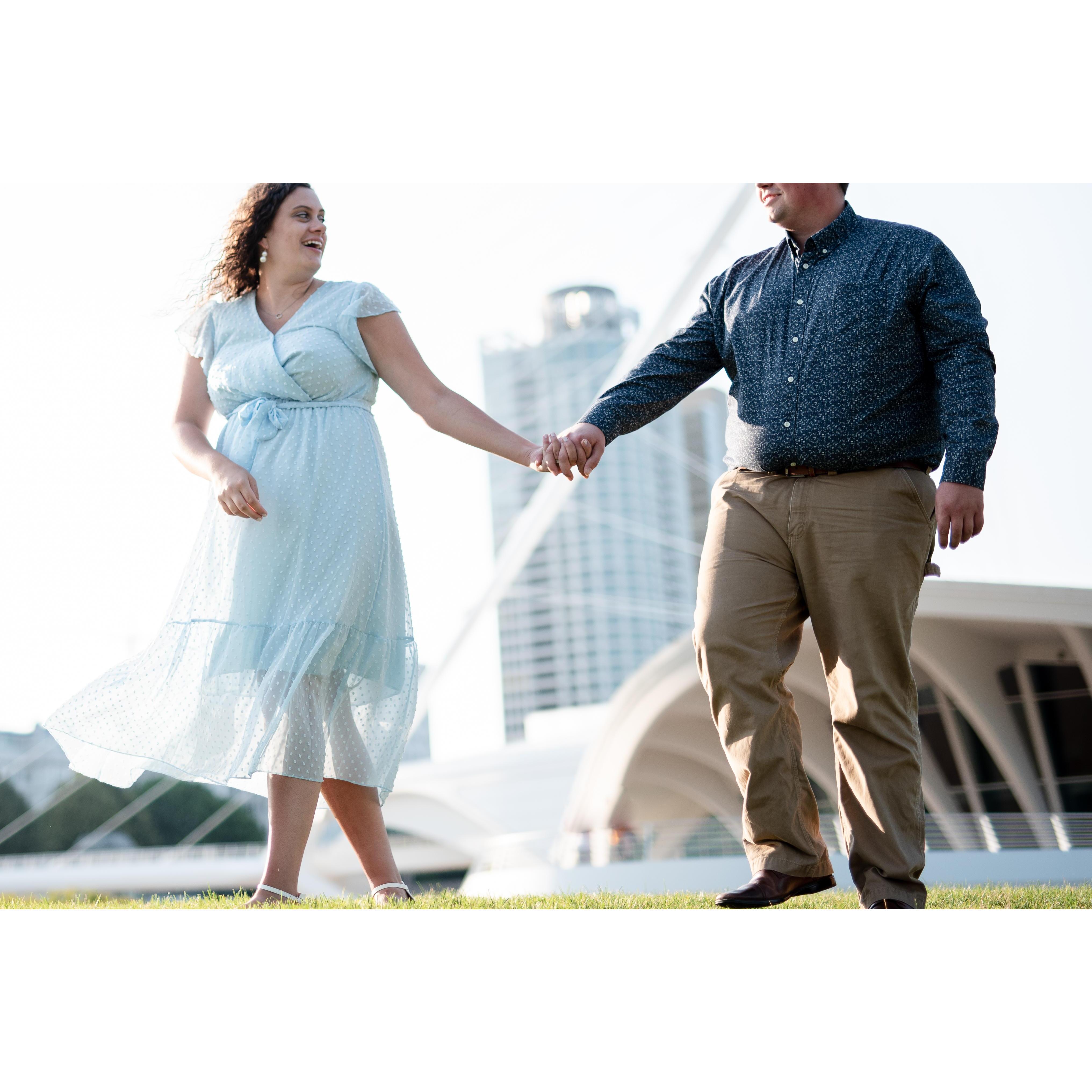 Our engagement photos by our amazing photographers - Irish Lane Photography