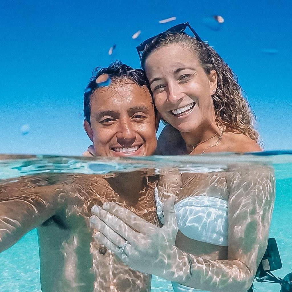 Engaged in Esperance, Western Australia