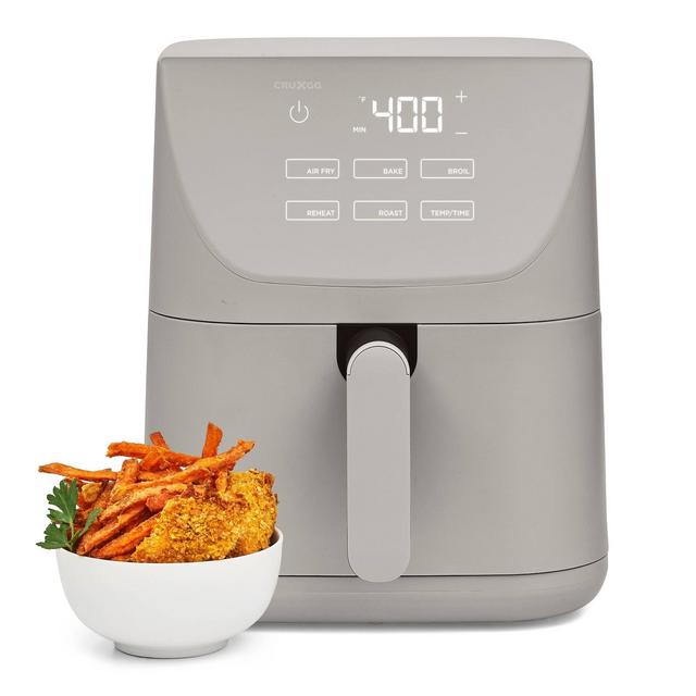 CruxGG 6qt Air Fryer Calm Gray