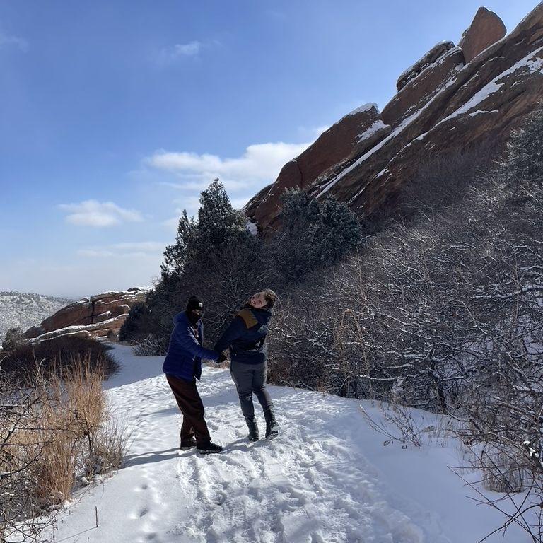 We got to travel to Colorado together, where I met Paige, Grant, Luna, and Butch!