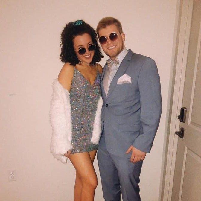Our first date party, disco themed! December 2019