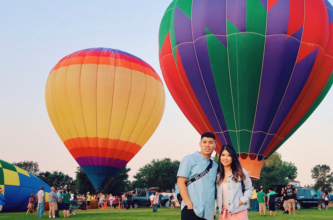 Balloon festival in Galt