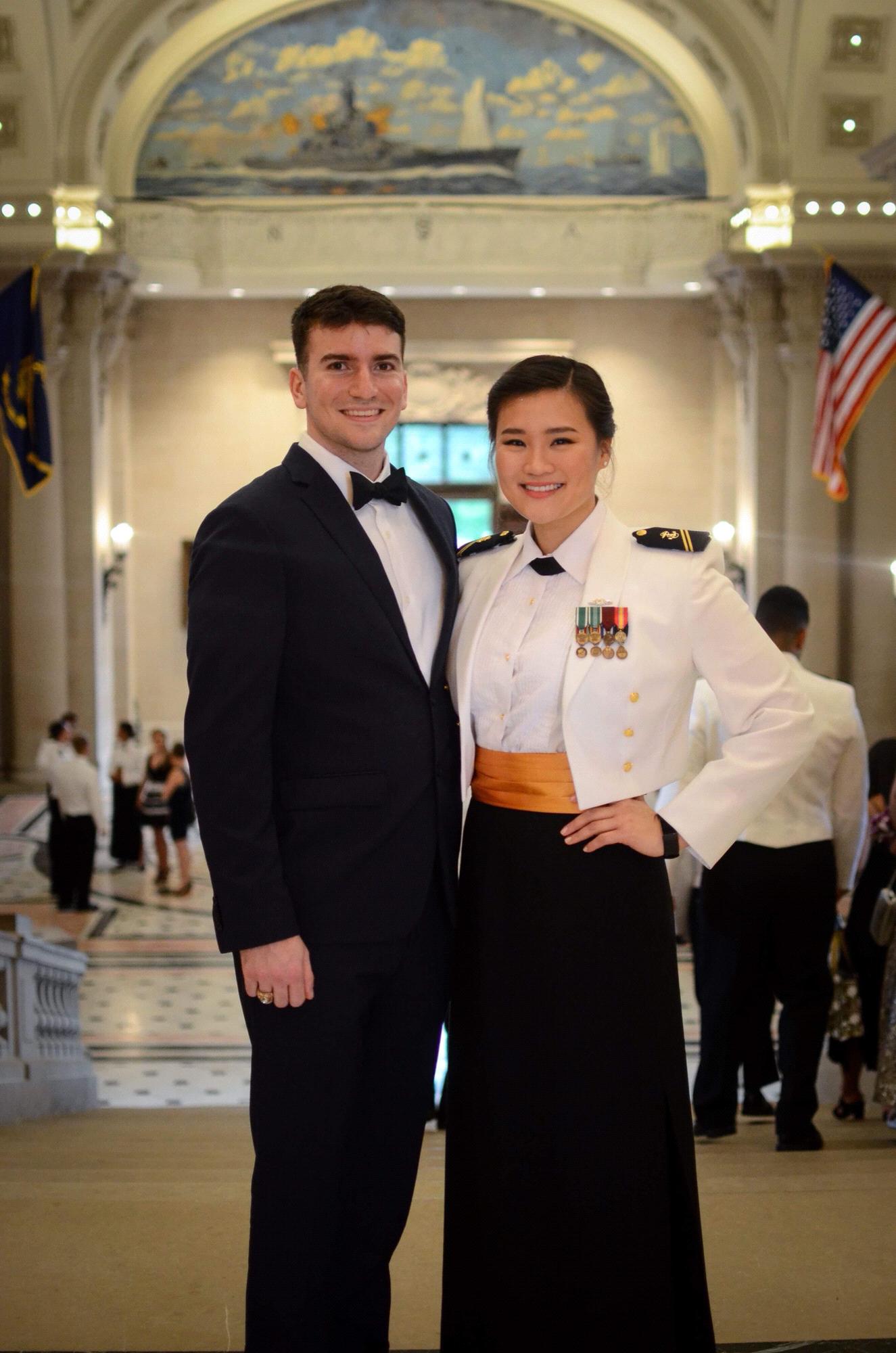 The lovely couple at Yun's Ring Dance. They never pass up on an opportunity to hit the dance floor.