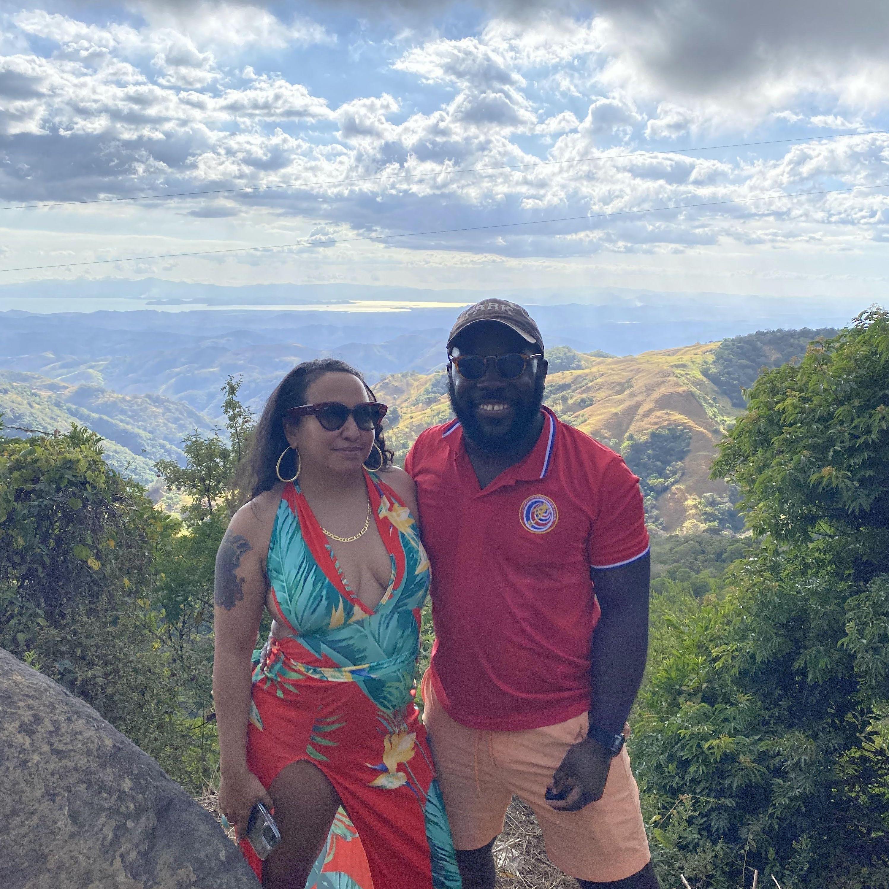 Our first trip out of the county together...Valentine's weekend...Costa Rica.