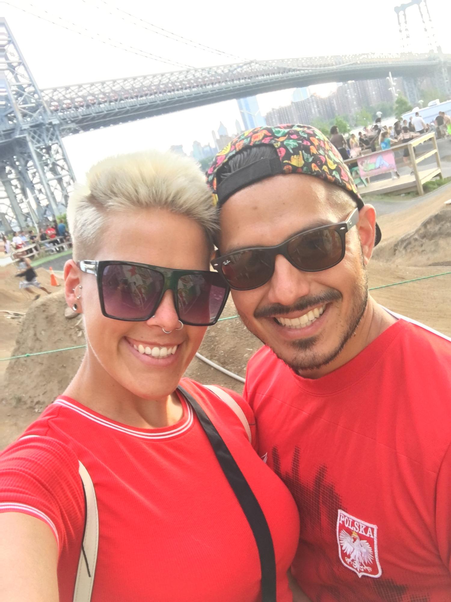 Cheering on Poland in the World Cup 2018!