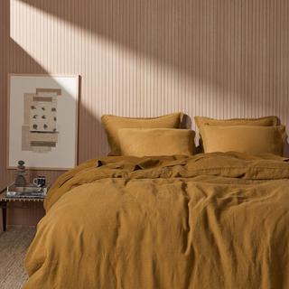 European Flax Linen Duvet & Sham Set