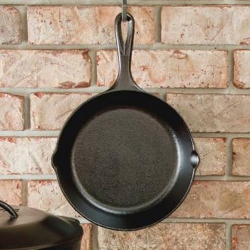 Lodge Seasoned Cast Iron Skillet - Quality Frying Pan for the Stove, Oven, Grill & Campfire - Includes Silicone Hot Handle Holder - Non-Toxic, Nonstick & Long-Lasting - 12 Inches