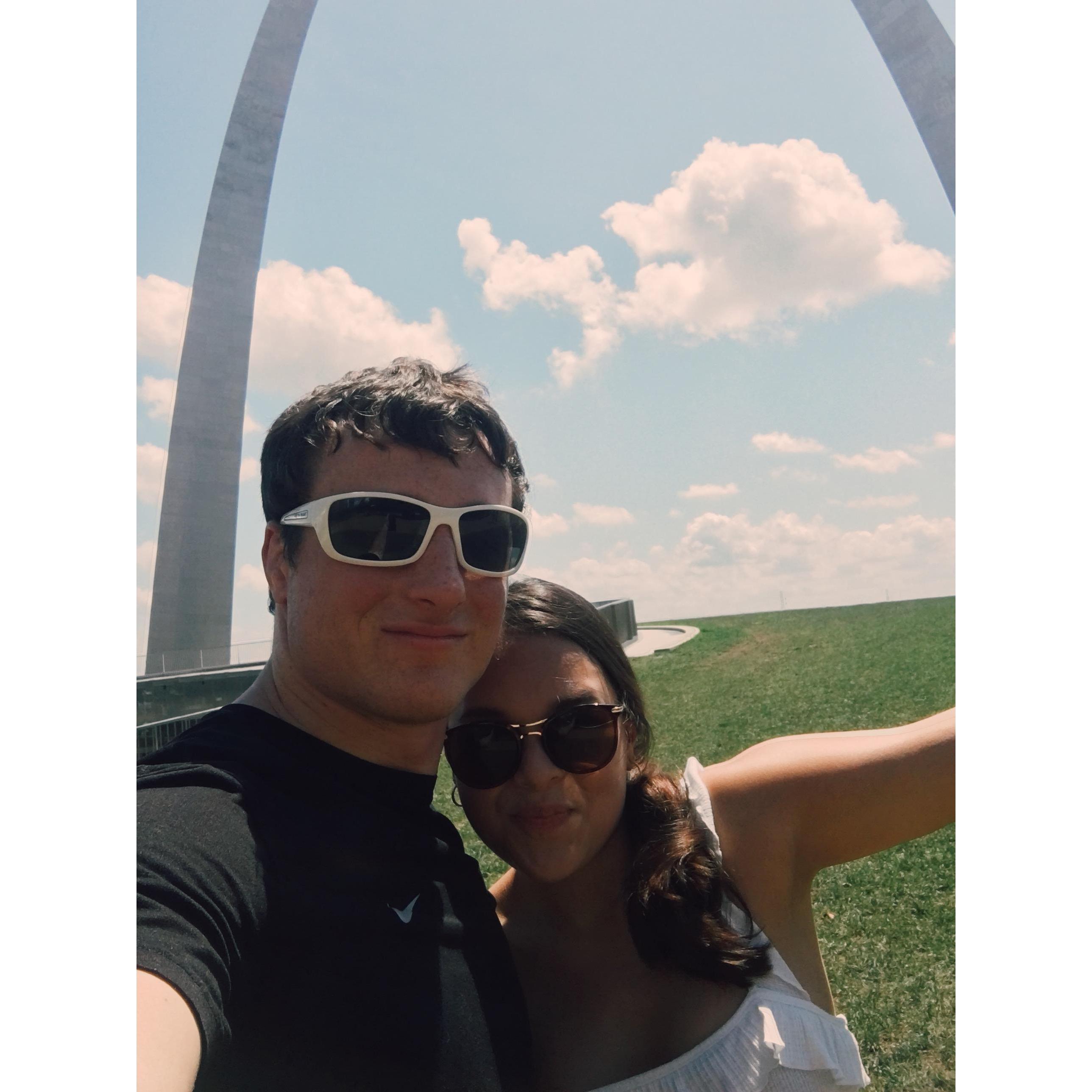 Trip to St. Louis. Summer of 2019.