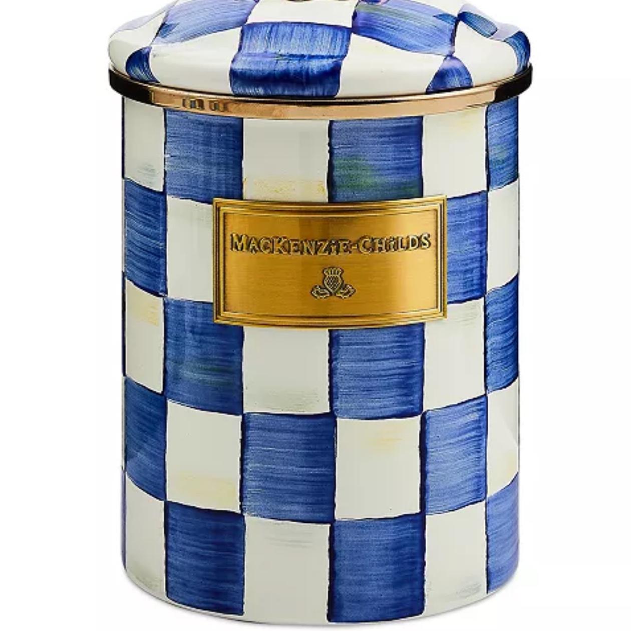 MacKenzie-Childs Check Canister