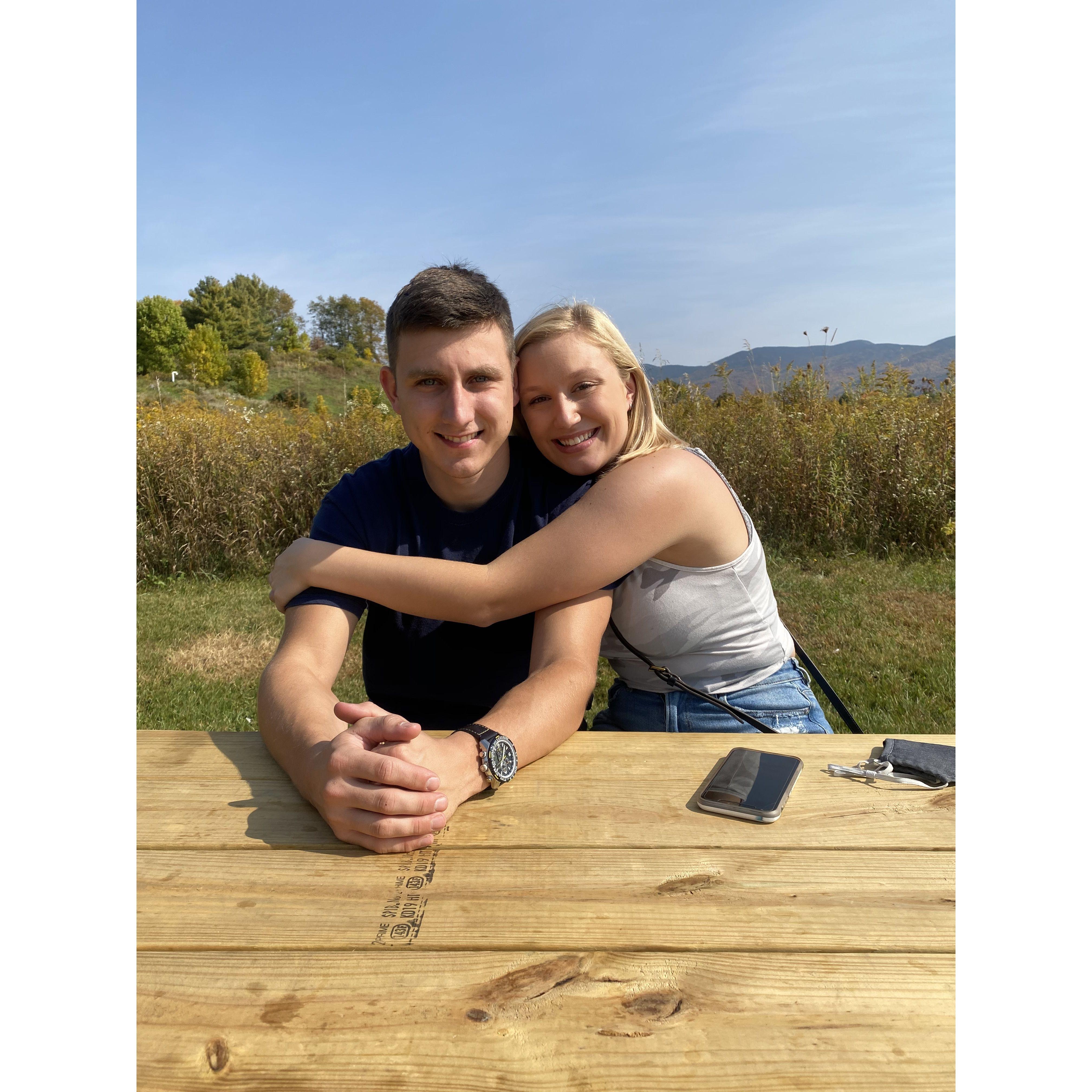 2020: a sunny trip to Vermont with friends