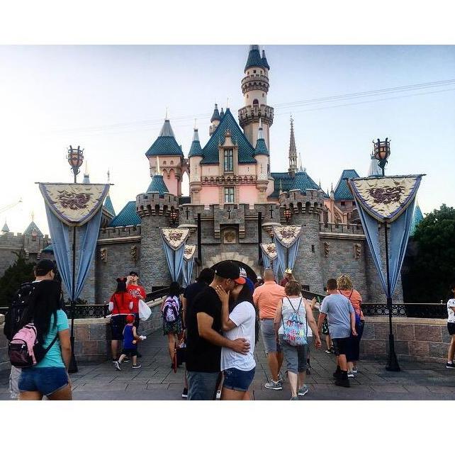 First time to Disney together! He wanted to go so badly so of course I had to take him. Anything for my princess :)
 June 18th.