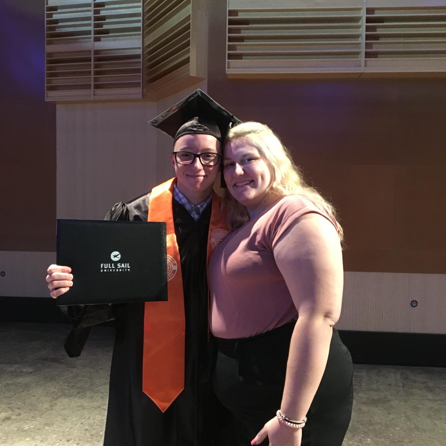 Casey graduation Full Sail!