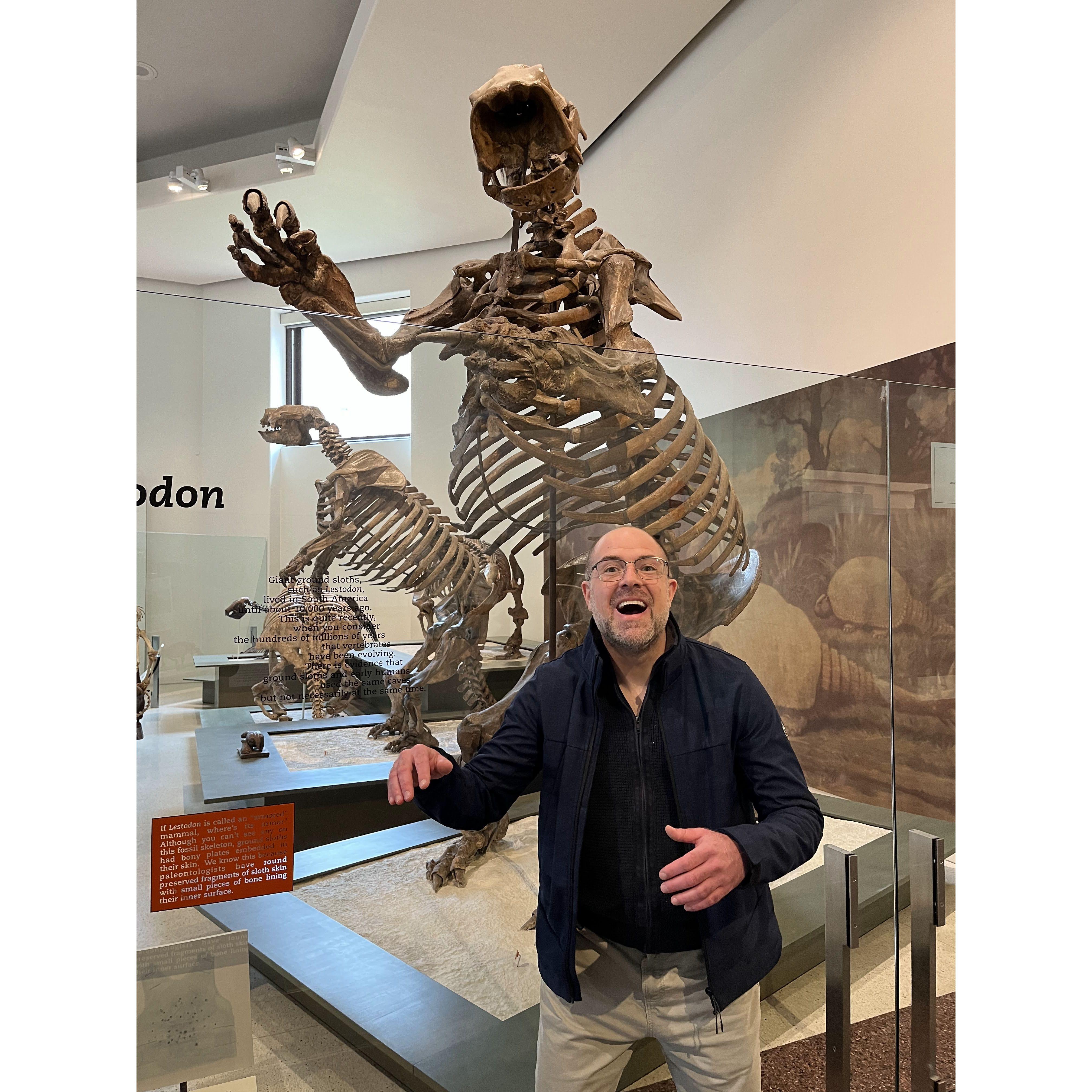 Josh's first time at the NY Museum of Natural History
