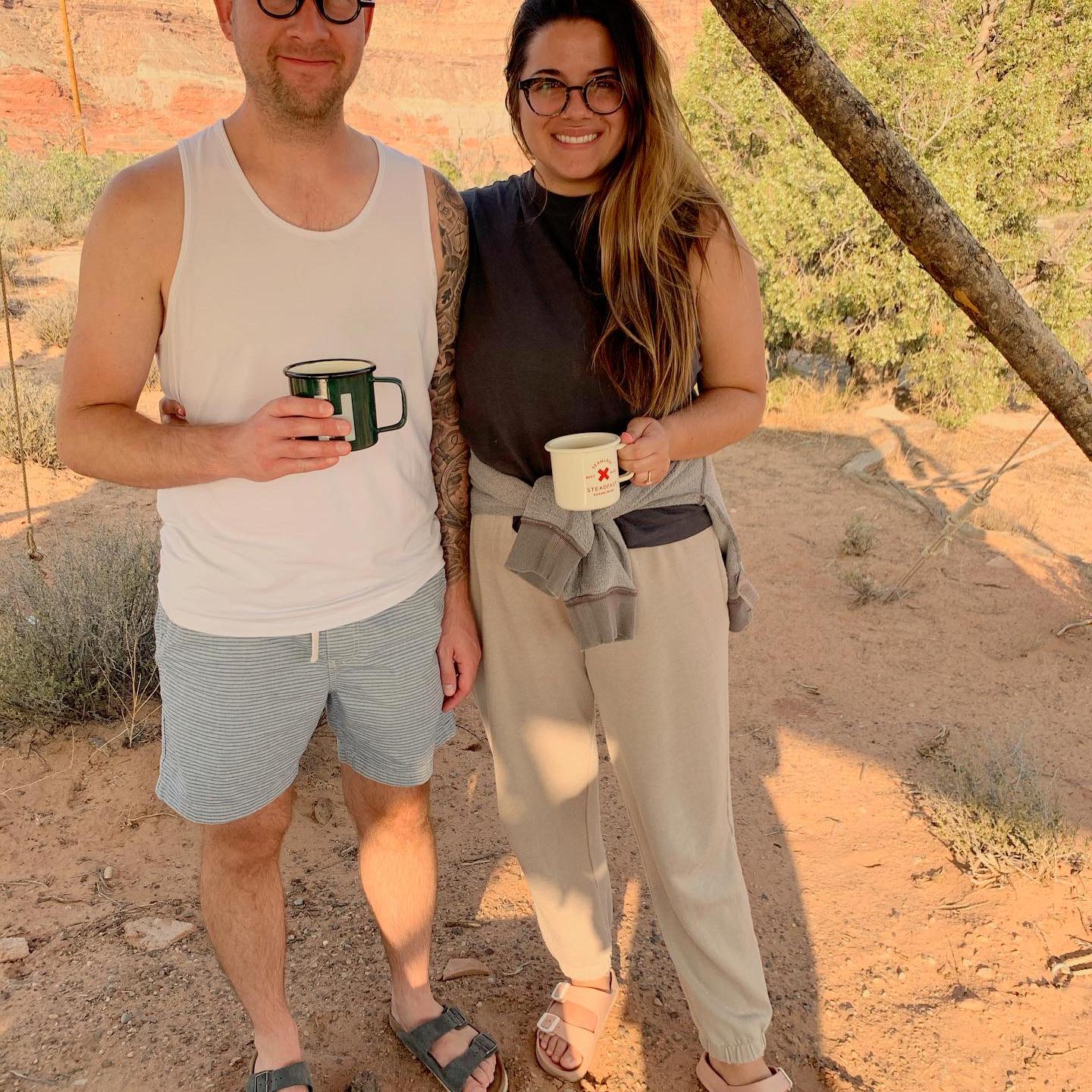 Glamping for Alaina’s 30th birthday