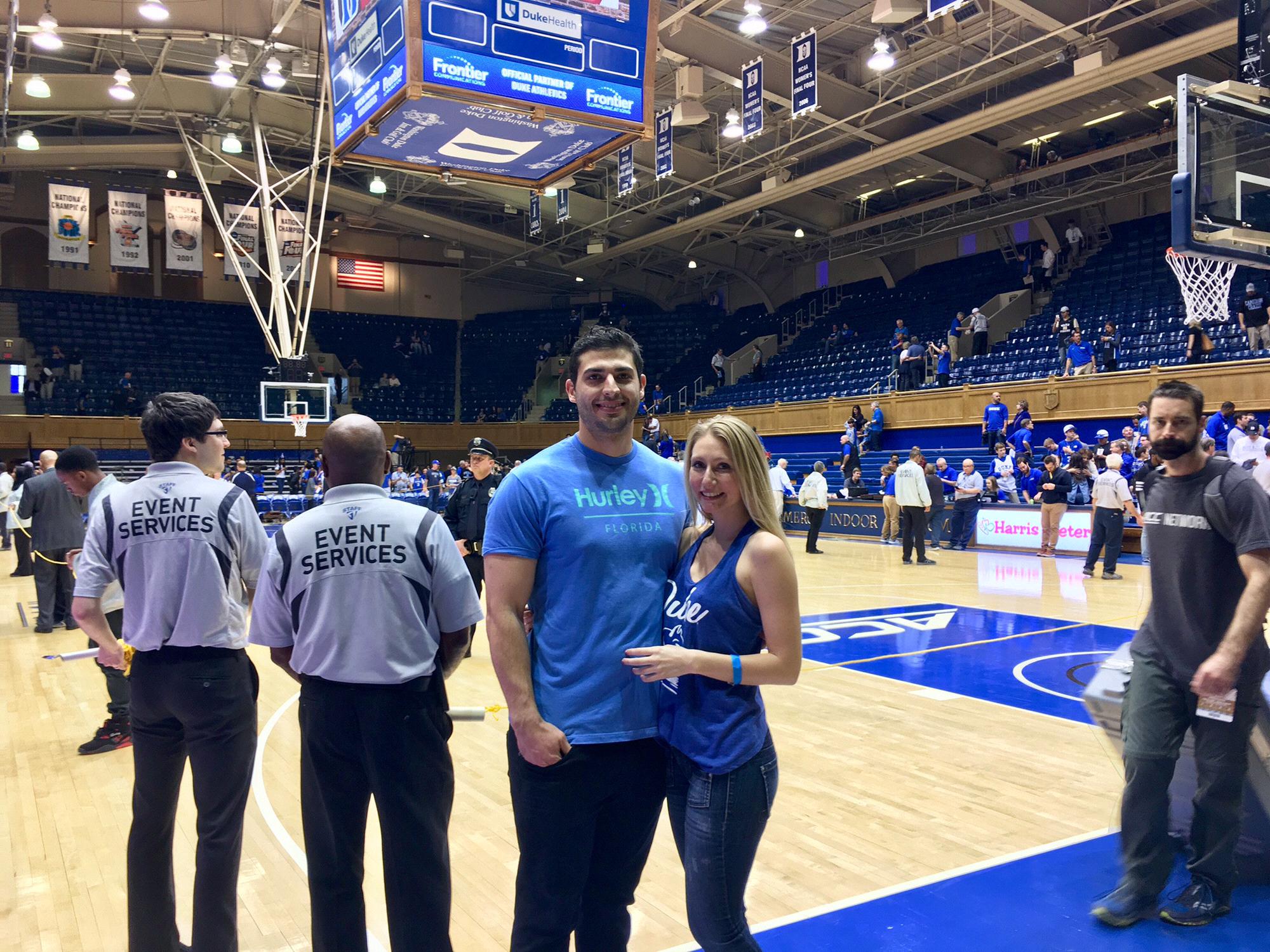 Duke basketball game! February 2017