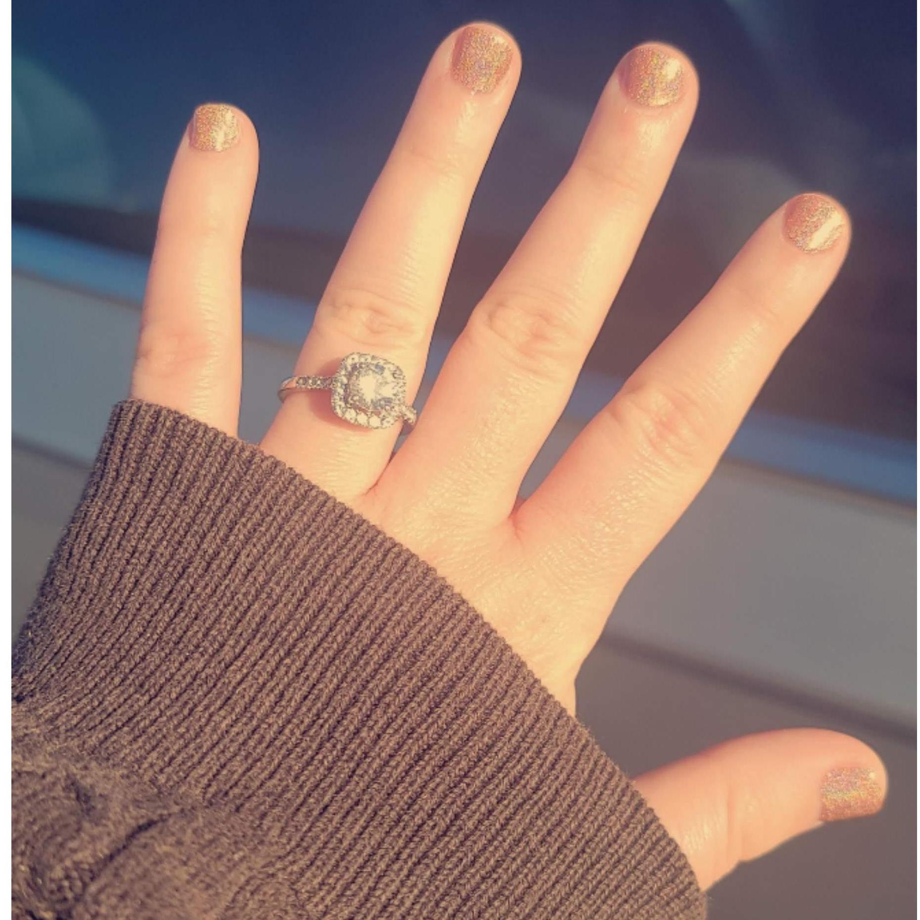 Can you tell I'm OBSESSED with this ring!!