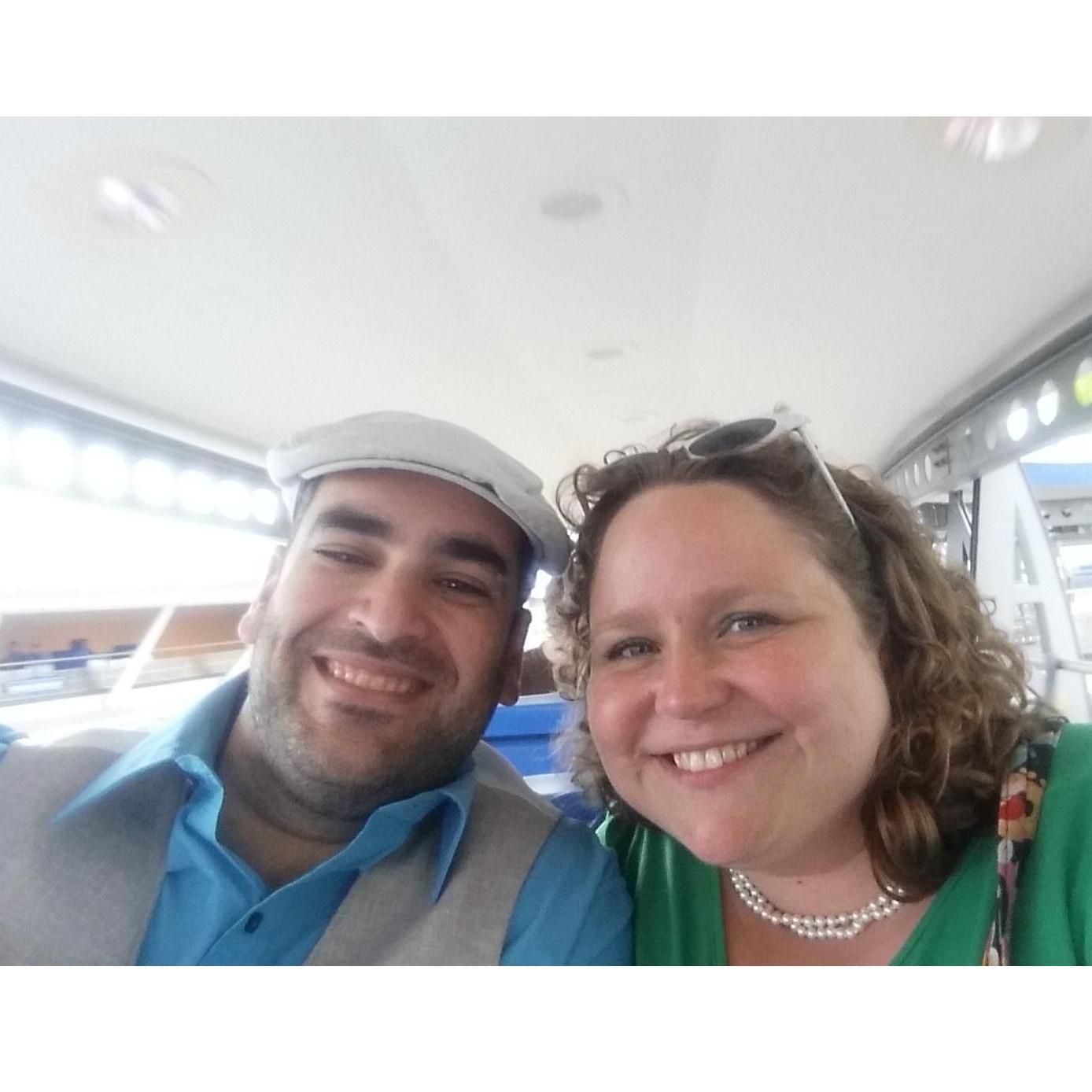 Dapper Day on the People Mover