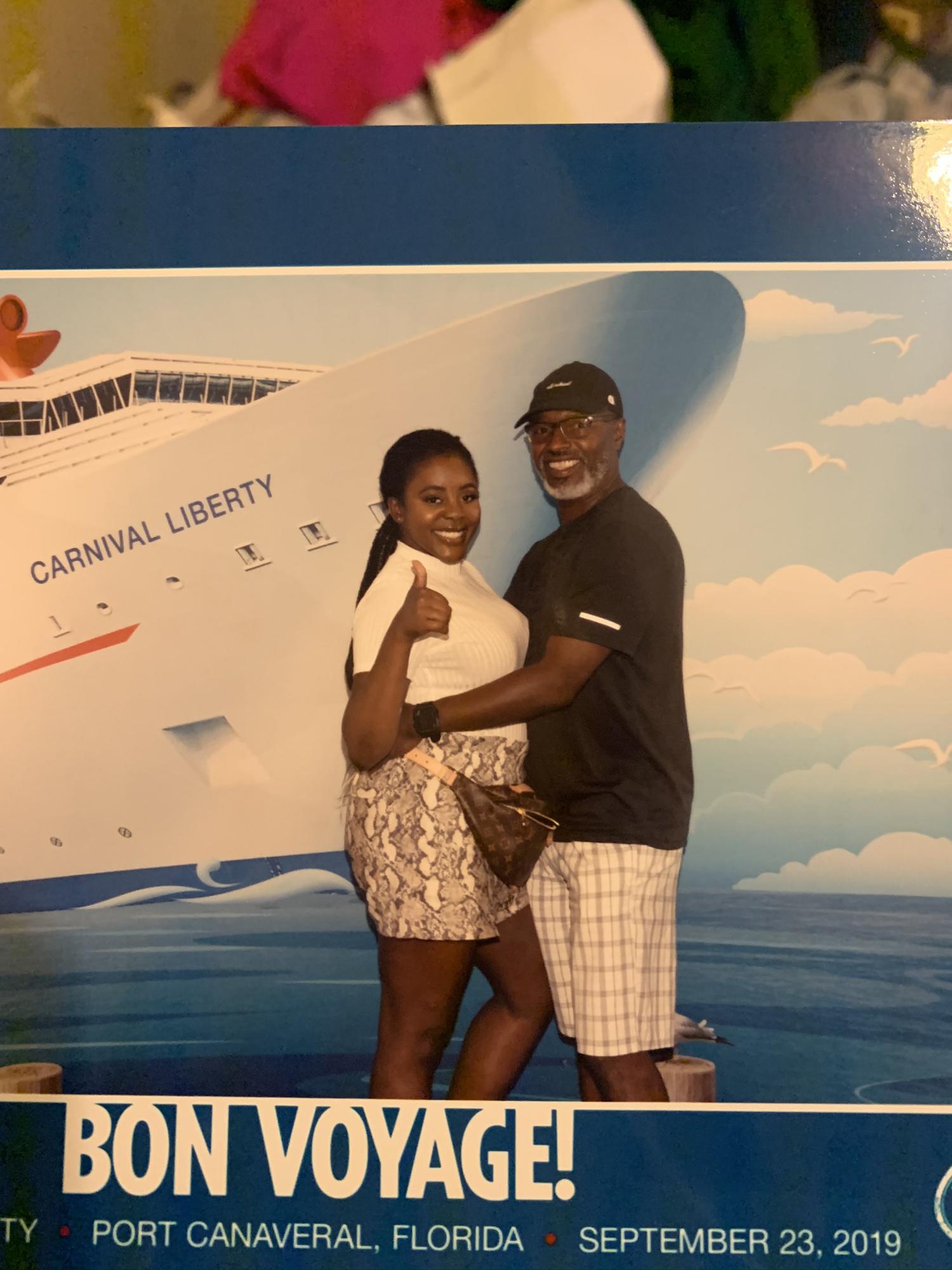 Our first cruise.